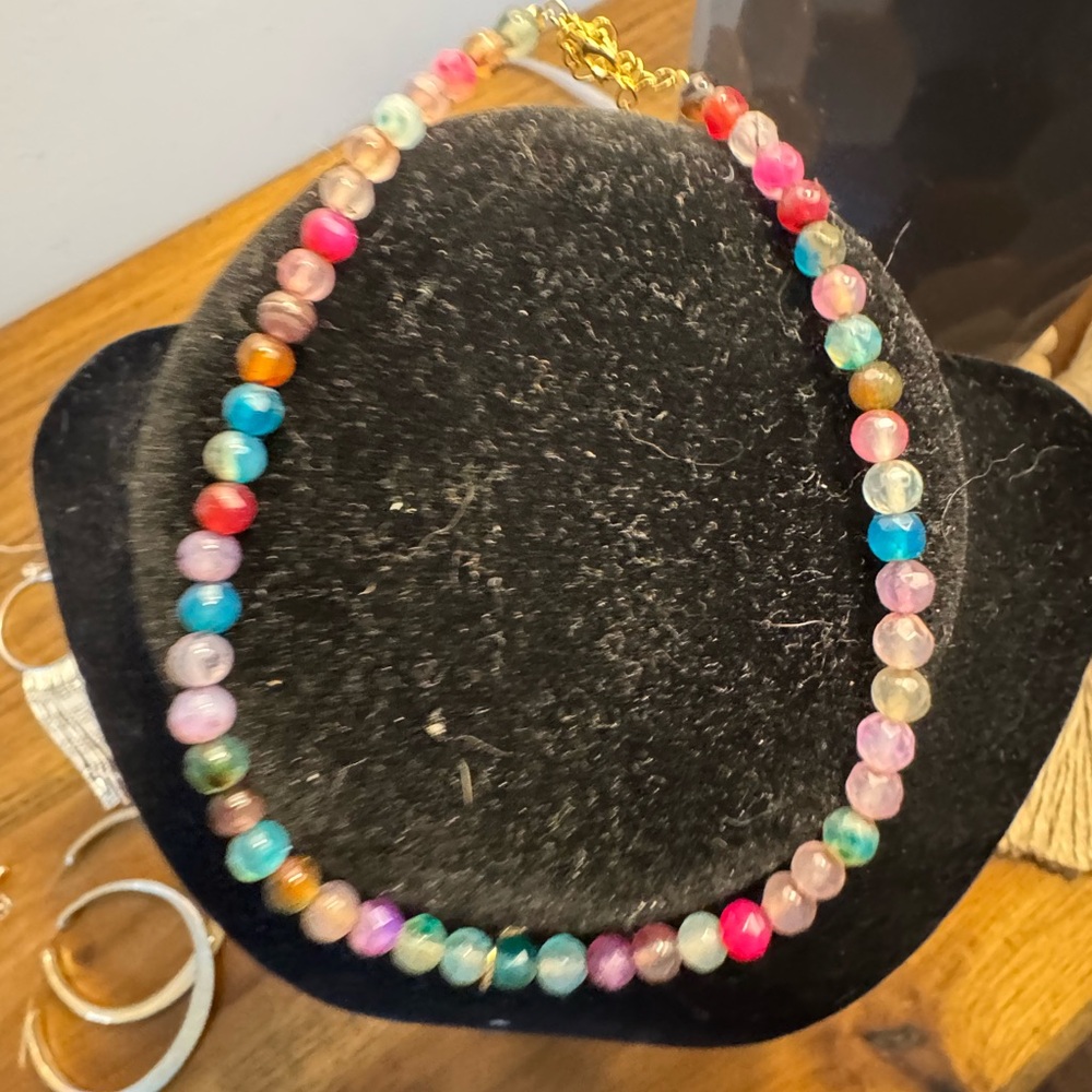 Multicolor Beaded Anklet